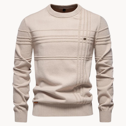 ASHTON™ | CHECK SWEATER