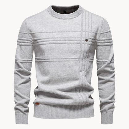 ASHTON™ | CHECK SWEATER