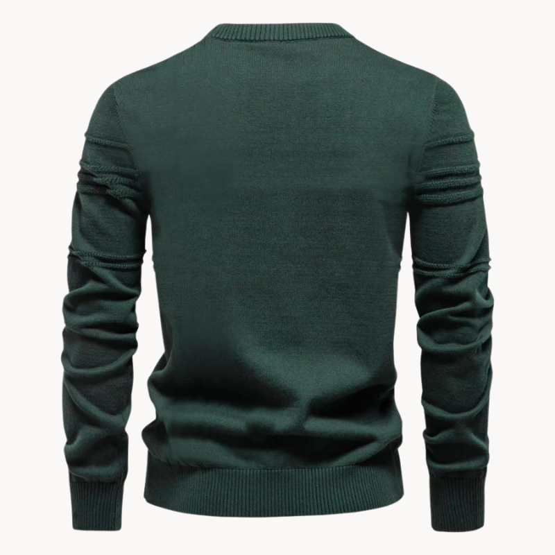 ASHTON™ | CHECK SWEATER