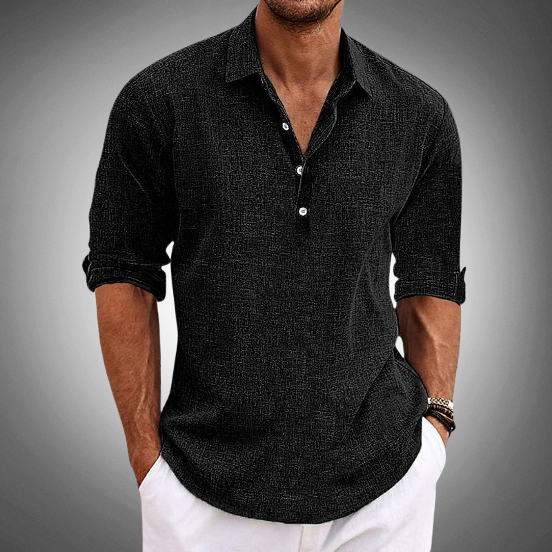 LUIS | CASUAL LINEN SHIRT