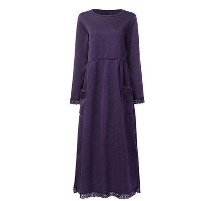 ISABELLE PULLOVER MAXI DRESS