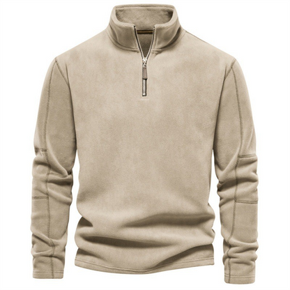 Joshua™ | Fleece jumper with quarter zip