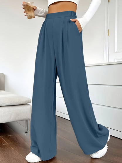 Zazi™ | Elegant wide leg trousers