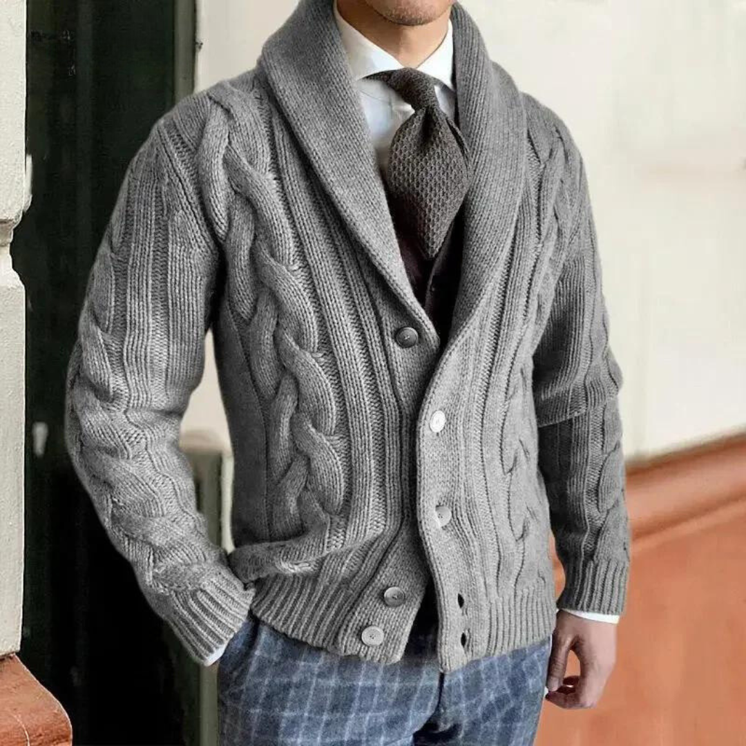 Robert™ | Men's knitted cardigan