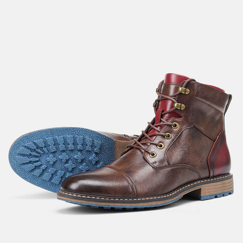 Chris™ | Handcrafted Premium Leather Oxford Boots