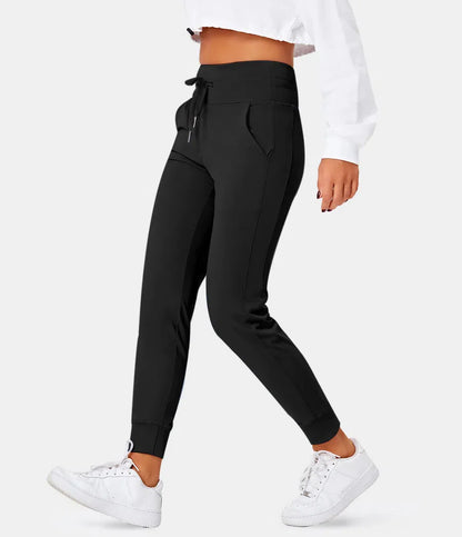 Abelle™ | Plush jogging trousers with high waist